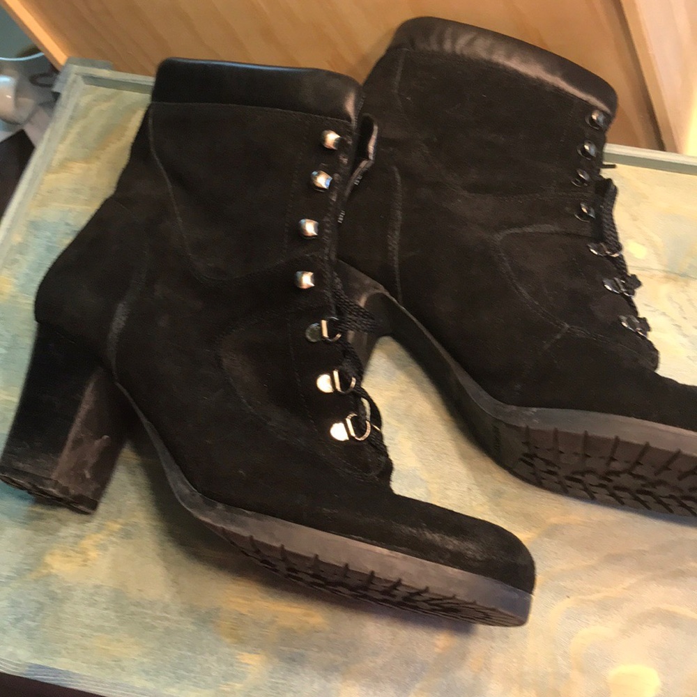 Nine West heel boot sz 11